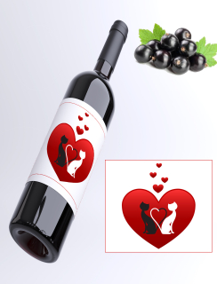 srdce CAT - ríbezľové víno