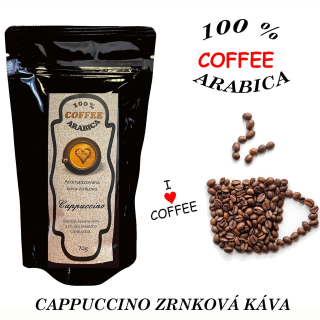 Cappuccino zrnková káva