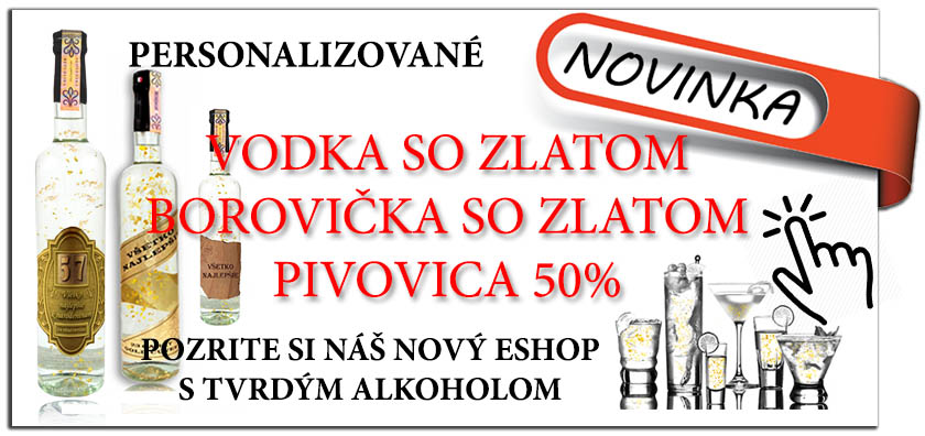 Darčekové fľaše s alkoholom