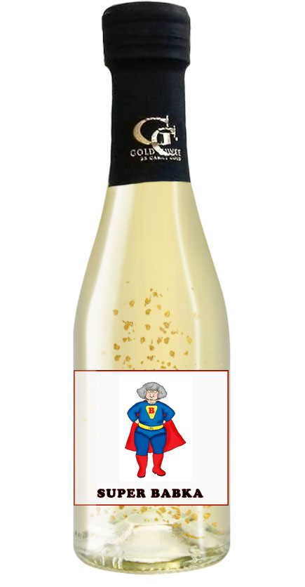 Zlaté šumivé 0,2 l Super babka