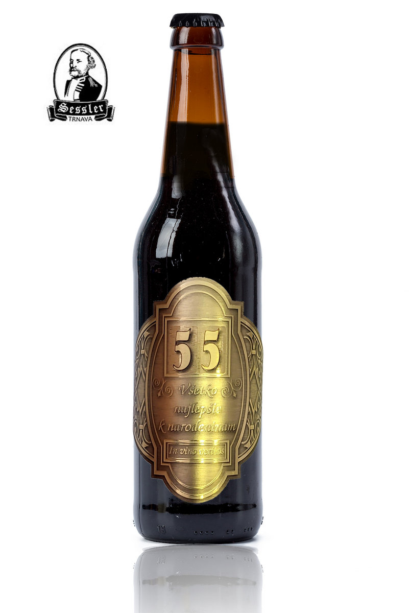 0 až 99 rokov - Špeciálne pivo narodeninové zlatá etiketa (viac druhov)