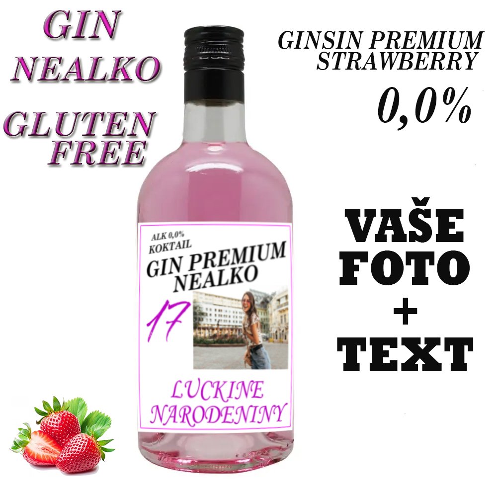 Nealko GINSIN premium - Vaše foto + text - GINSIN