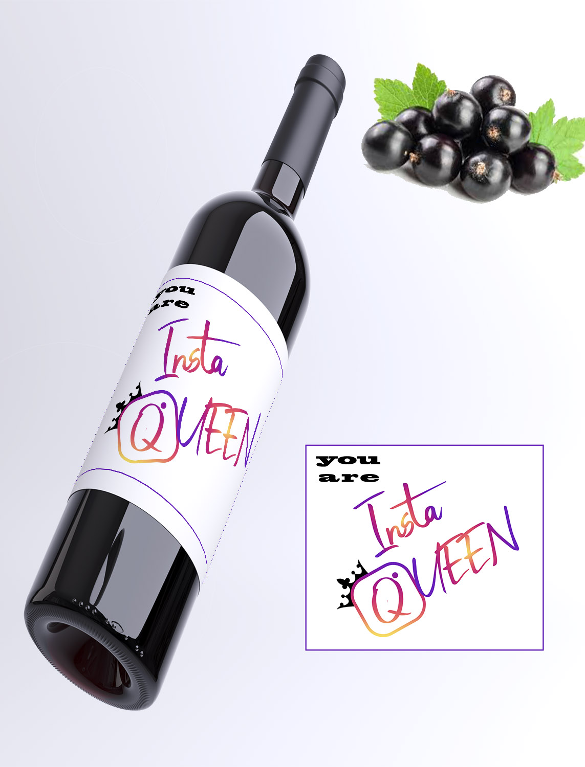 Instagram queen - ríbezľové víno