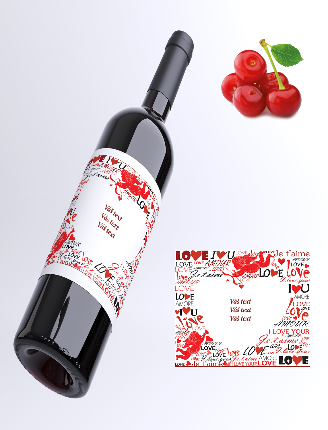 LOVE - Váš text - višňové víno