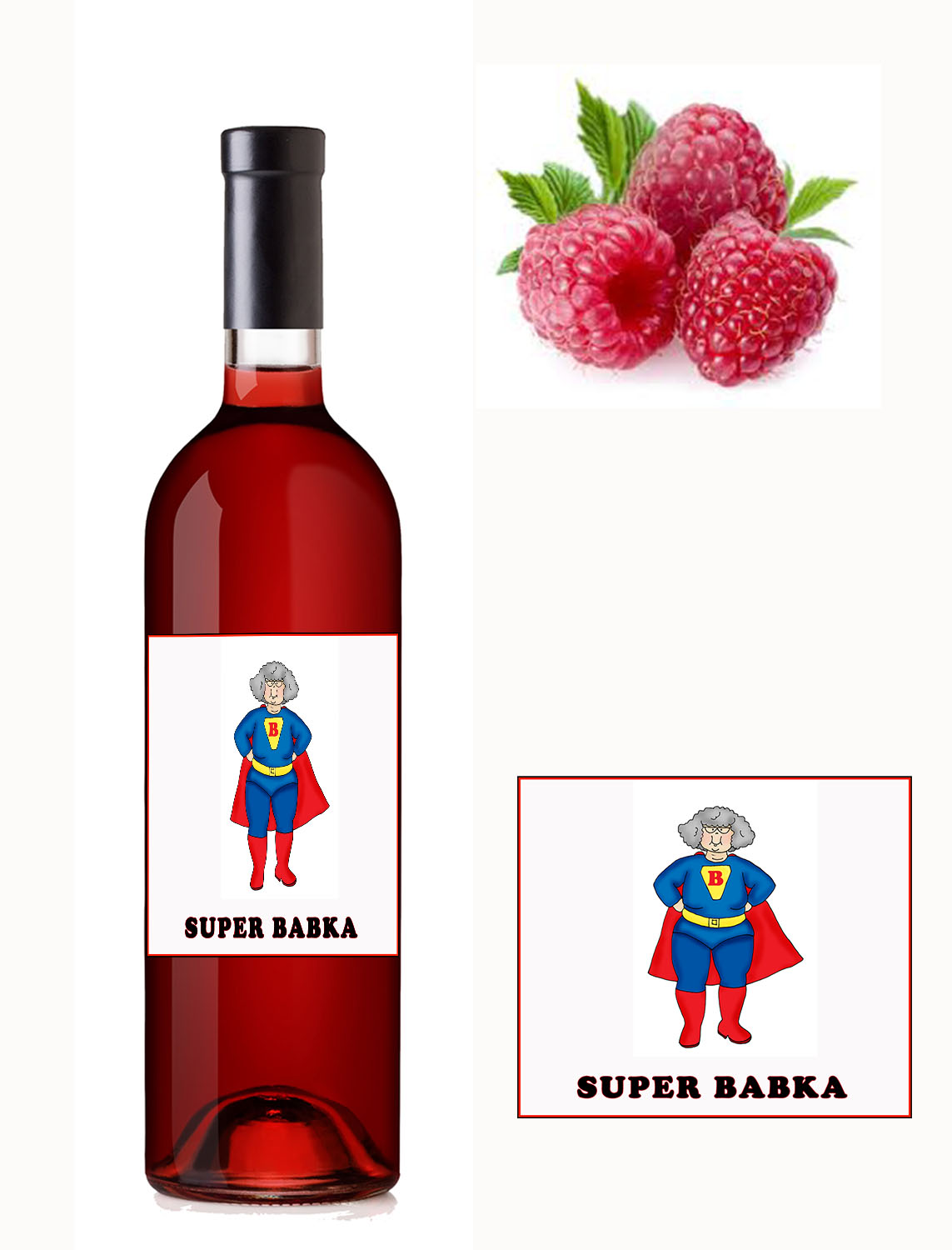 Super babka - malinové víno