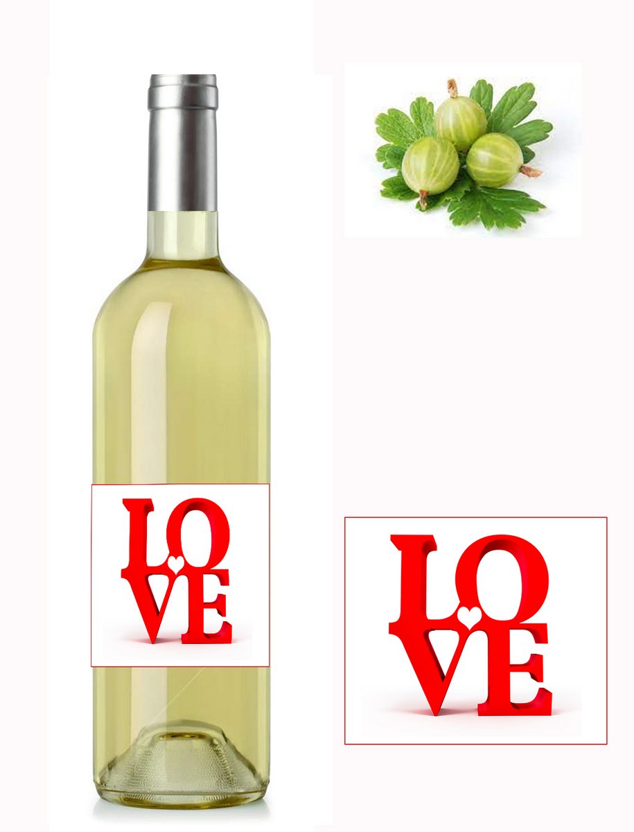 LOVE - egrešové víno