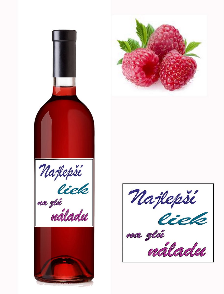Liek na zlú náladu - malinové víno