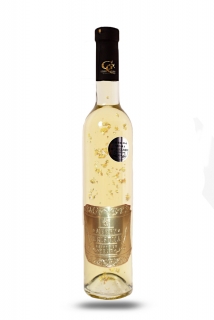0,5 L Gold Cuvee víno so zlatom Vianočné/Novoročné želanie
