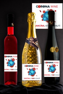 Corona wine - vakcína, ktorá chutí