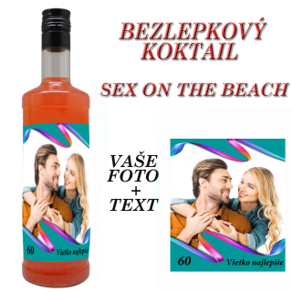 Nealko Sex on the beach - Vaše foto + text - farebná vlnka