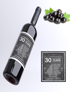 Narodeniny 30 - ríbezľové víno