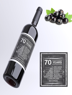 Narodeniny 70 - ríbezľové víno
