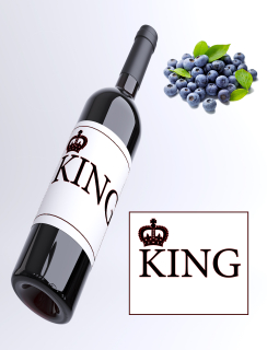 KING - čučoriedkové víno