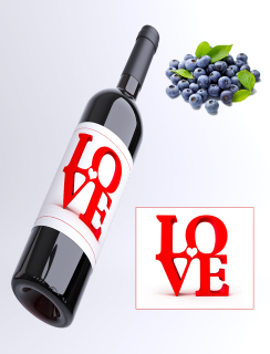 LOVE - čučoriedkové víno
