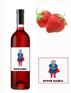 Super babka - jahodové víno