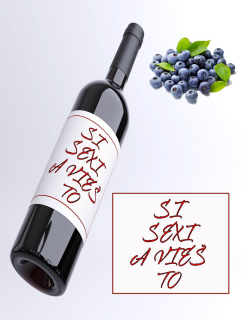 Si sexy - čučoriedkové víno