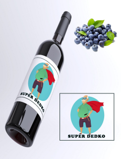 Super dedko - čučoriedkové víno
