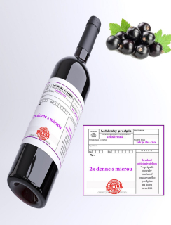 Predpis na víno - ríbezľové víno