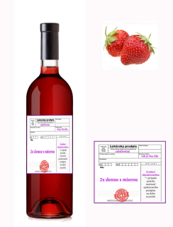 Predpis na víno - jahodové víno