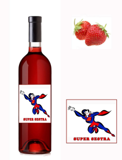 Super sestra - jahodové víno
