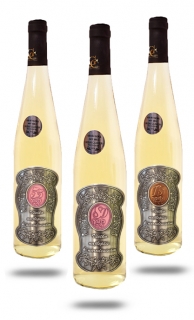 (0-90) rokov  Darčekové víno Biele Kovová etiketa