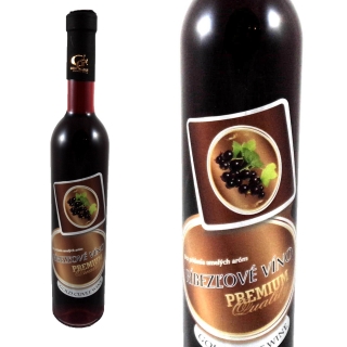 Ríbezľové víno 0,5 l