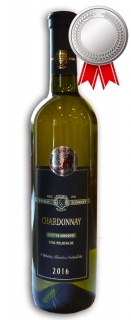 Chardonnay víno -Neskorý zber - víno polosuché