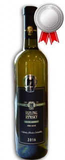 Rizling Rýnsky -Akostné odrodové víno suché